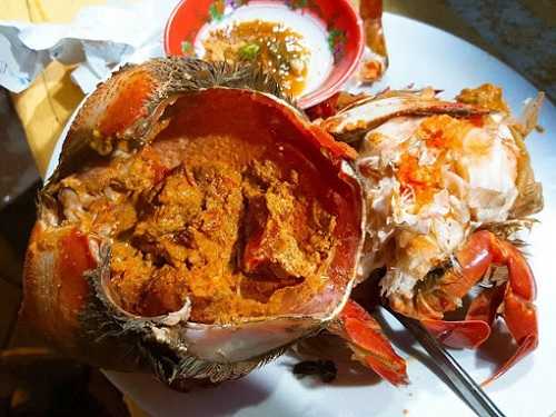 Cua rất nhiều gạch ngọt ngon nhất trong các loại cua