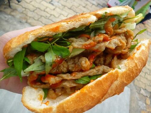 bánh mì chả cá
