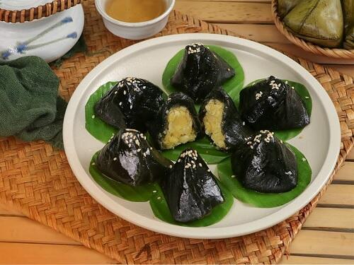 bánh ít nhân dừa đậu xanh