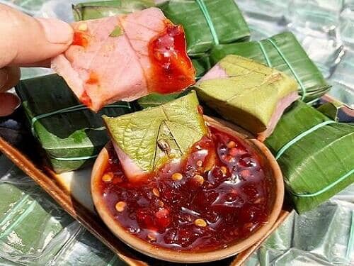 nem chua chợ huyện đặc sản tuy phước bình định